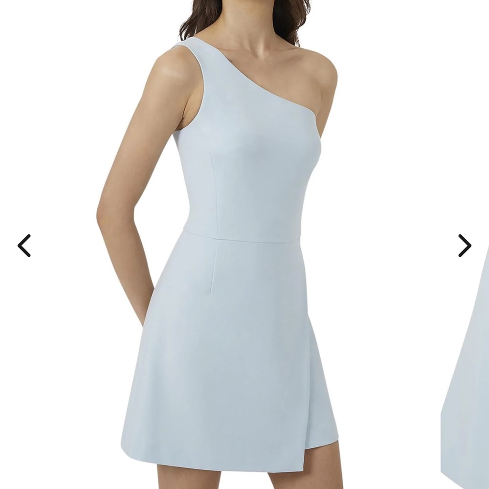 Whisper One Shoulder Mini Dress - Picture 3 of 7